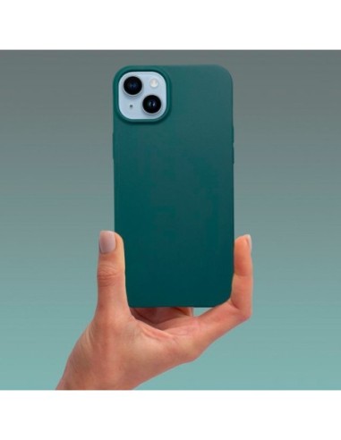 Funda gel TPU iPhone 17 verde