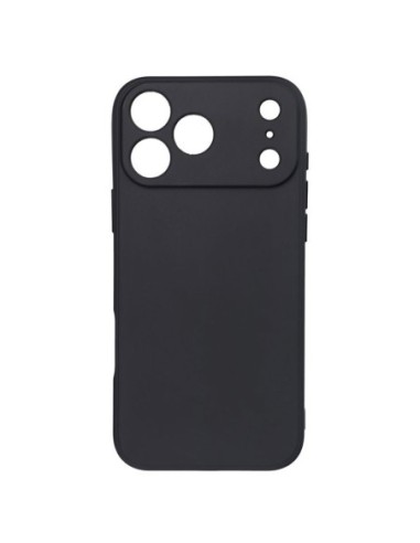 Funda gel TPU iPhone 17 Pro Max negra