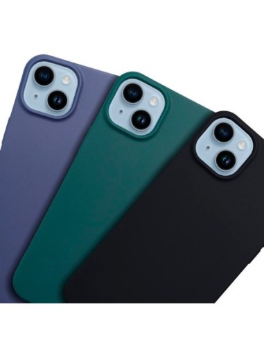Funda gel TPU iPhone 16e verde