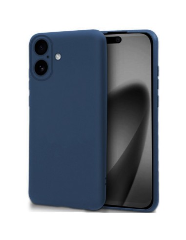 Carcasa TPU cama tela iPhone 17 azul