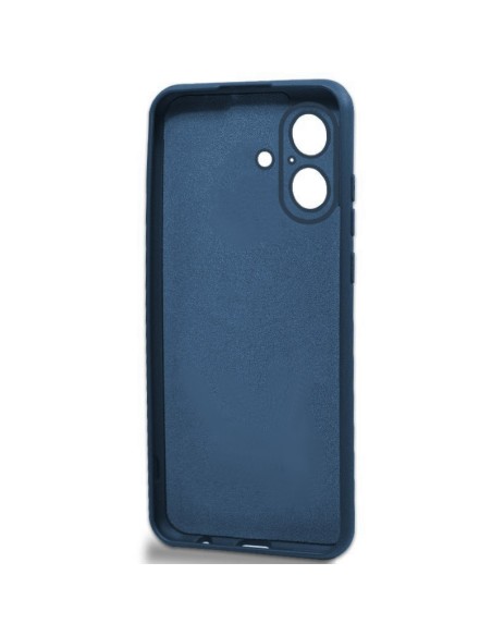Carcasa TPU cama tela iPhone 17 azul