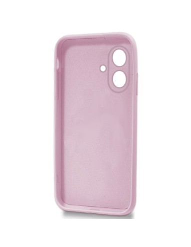 Carcasa TPU cama tela iPhone 17 rosa