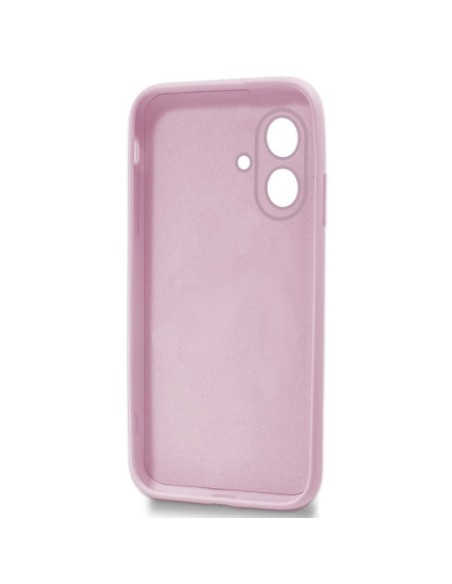 Carcasa TPU cama tela iPhone 17 rosa