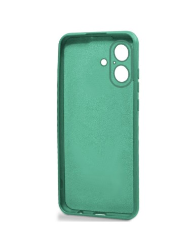 Carcasa TPU cama tela iPhone 17 verde