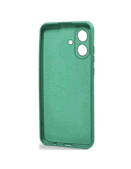 Carcasa TPU cama tela iPhone 17 verde