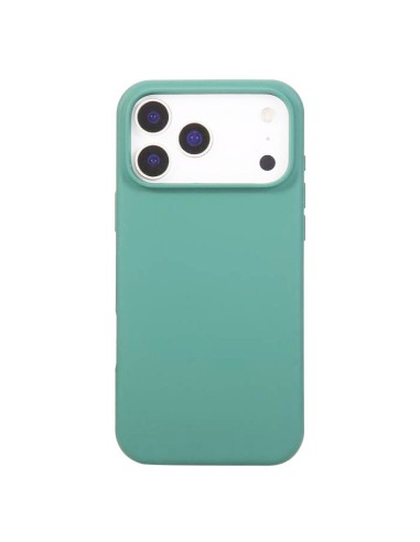 Carcasa TPU cama tela iPhone 17 Pro verde