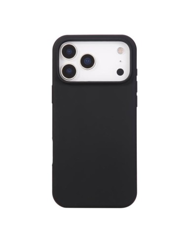 Carcasa TPU cama tela iPhone 17 Pro negra
