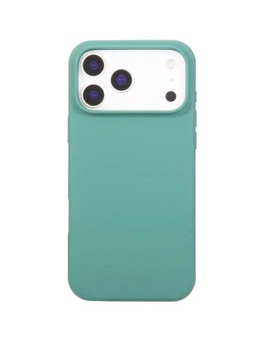 Carcasa TPU cama tela iPhone 17 Pro Max verde