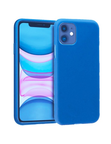 Funda gel TPU iPhone 11 azul