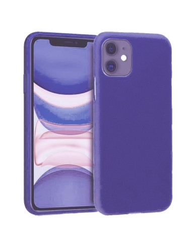 Funda gel TPU iPhone 11 morada