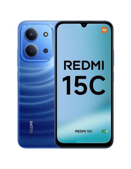 Redmi 15C 6,9" 256 GB / 4+4 GB RAM azul lunar (Moonlight Blue)