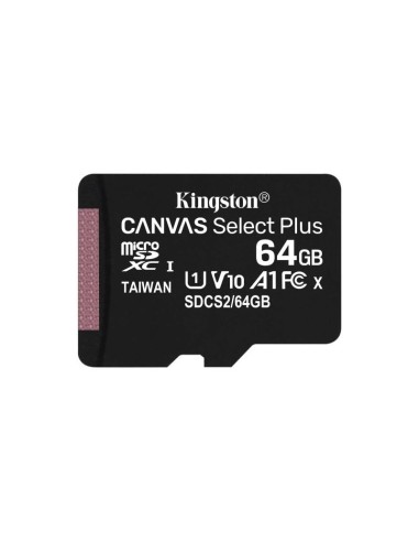 Tarjeta memoria microSD sin adaptador 64 GB Kingston (Clase 10)