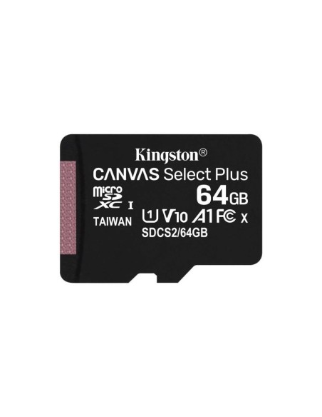 Tarjeta memoria microSD sin adaptador 64 GB Kingston (Clase 10)