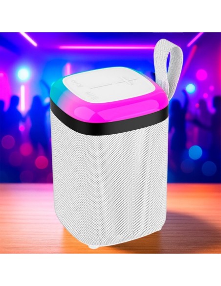 Altavoz universal Bluetooth 5W COOL Base TWS blanco