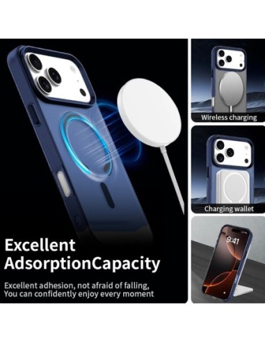 Carcasa magnética TPU iPhone 17 Pro...