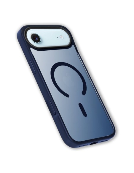 Carcasa magnética TPU iPhone Air translúcida azul marino