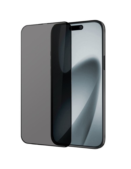 Protector pantalla vidrio templado privacidad iPhone 17 Pro