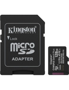 Tarjeta memoria microSD con adaptador 128 GB Kingston 150 MB/s (Clase 10) 2