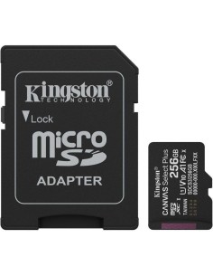 Tarjeta memoria microSD con adaptador 256 GB Kingston 150 MB/s (Clase 10) 2