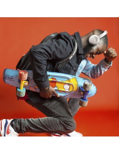 Auriculares cascos Bluetooth estéreo NGS Artica Greed blancos