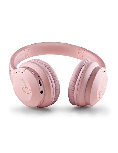 Auriculares cascos Bluetooth estéreo NGS Artica Greed rosas