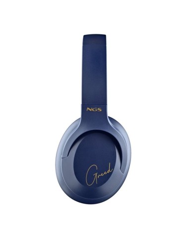 Auriculares cascos Bluetooth estéreo NGS Artica Greed azules