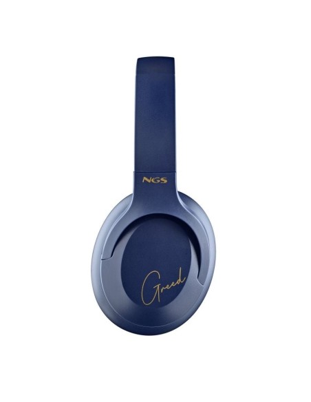 Auriculares cascos Bluetooth estéreo NGS Artica Greed azules