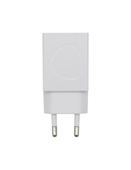 Cargador red universal toma USB tipo A Aisens 2,1 A (10W) blanco