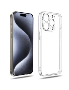 Funda gel TPU iPhone 15 Pro Max transparente
