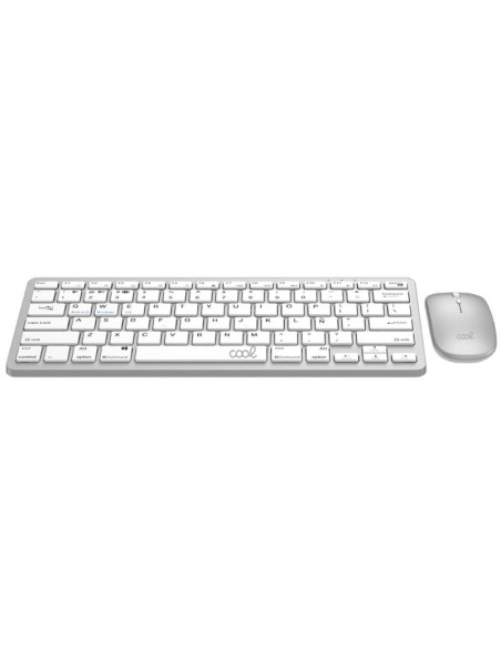 Teclado y ratón Bluetooth PC / Tablet COOL Mobility blanco (Español)