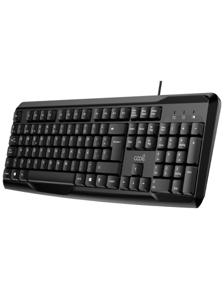 Teclado oficina Cable USB PC COOL Even (Español)