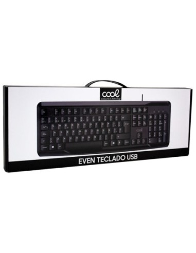 Teclado oficina Cable USB PC COOL...