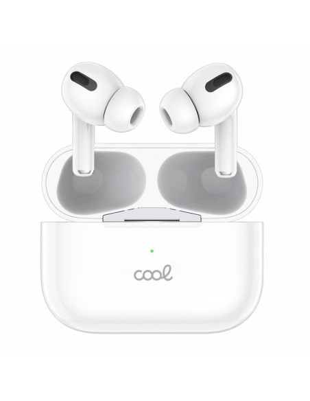 Auriculares Bluetooth estéreo Earbuds COOL Chester blancos
