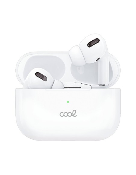 Auriculares Bluetooth estéreo Earbuds COOL Chester blancos