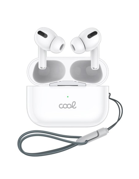 Auriculares Bluetooth estéreo Earbuds COOL Chester blancos
