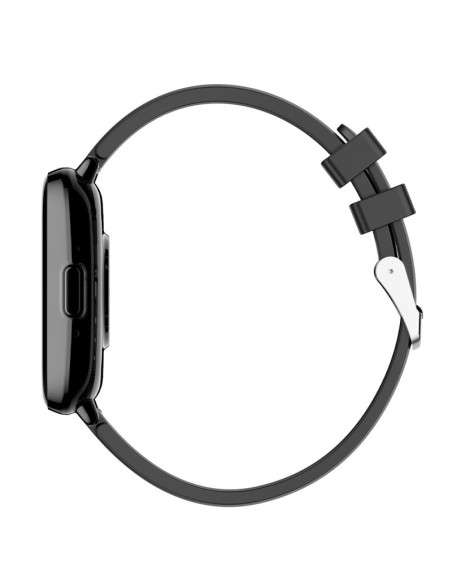 Smartwatch COOL Cascais correa silicona(Llamadas, Salud, Deporte) negro