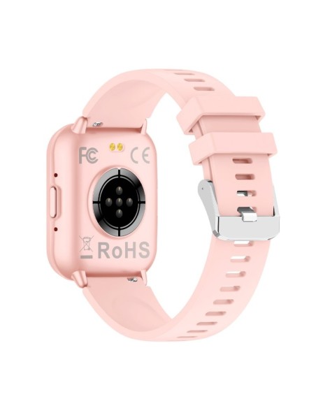 Smartwatch COOL Cascais correa silicona (Llamadas, Salud, Deporte) rosa