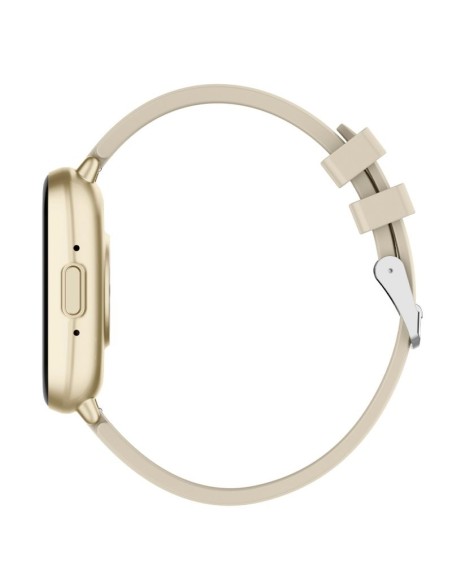 Smartwatch COOL Cascais correa silicona (Llamadas, Salud, Deporte) champagne
