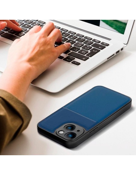 Carcasa TPU dual iPhone 16e azul