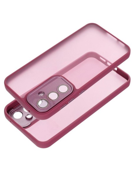 Carcasa TPU mate Xiaomi Redmi Note 14 Pro 5G / Note 14 Pro Plus 5G / Poco X7 borde violeta