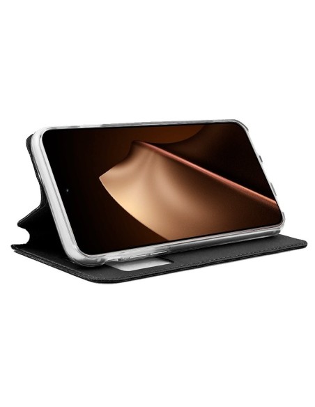 Funda libro soporte TPU Xiaomi 15T Pro negra