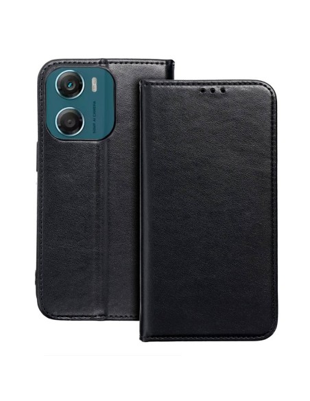 Funda libro soporte TPU Motorola Moto G06 / G06 Power negra