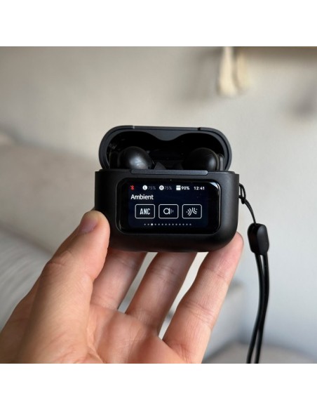 Auriculares Bluetooth estéreo Earbuds TWS COOL Iria AI (ANC, Traducción, IA) negros