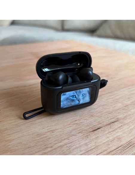 Auriculares Bluetooth estéreo Earbuds TWS COOL Iria AI (ANC, Traducción, IA) negros