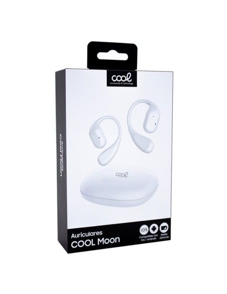 Auriculares Bluetooth estéreo Earbuds COOL Moon (Oído libre) blancos