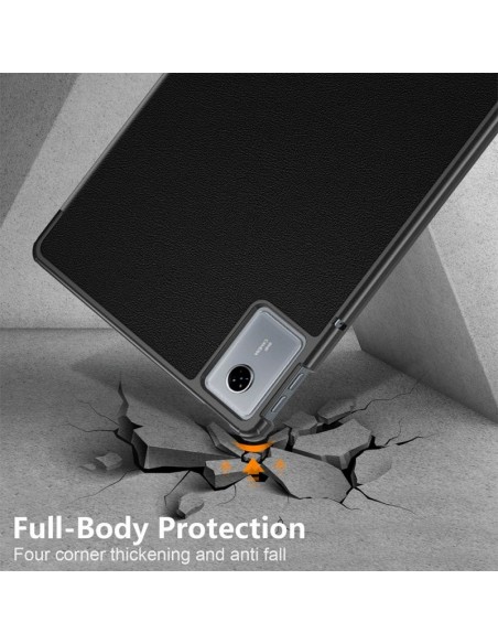 Funda soporte Lenovo Idea Tab 11 polipiel negra