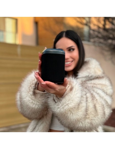 Altavoz Bluetooth Universal Música 5W COOL Base TWS negro