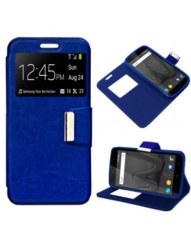 Funda libro soporte TPU Wiko Lenny 4...
