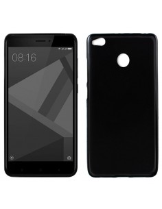 Funda Silicona Xiaomi Redmi 4X / 4X Pro (Negro)