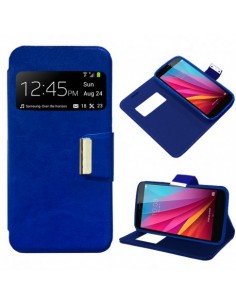 Funda libro soporte TPU Huawei Honor 5X azul